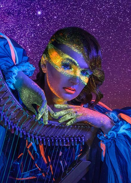 Арфа в темноте