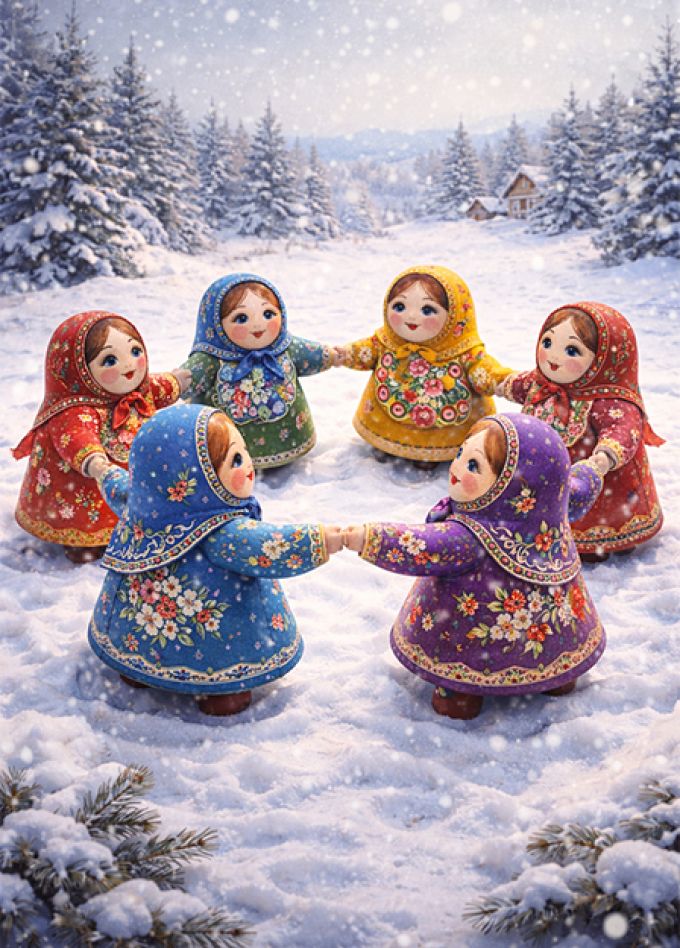 МАТРЁШКА ПАТИ: хоровые - плясовые! С безбашенной командой #газетыпишут